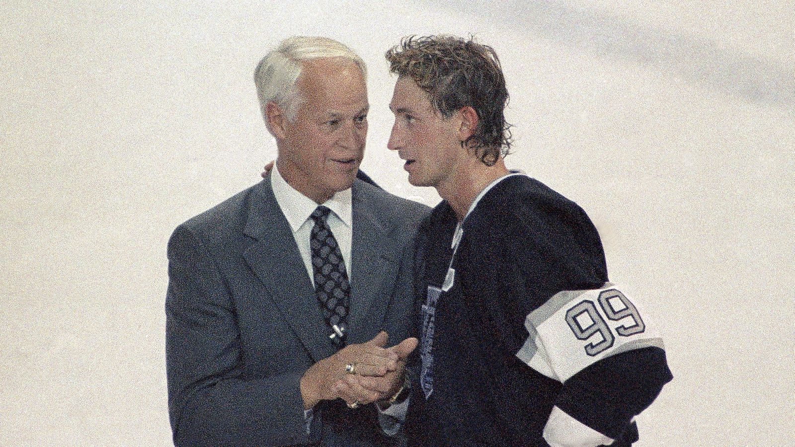 Gordie Howe ja Wayne Gretzky