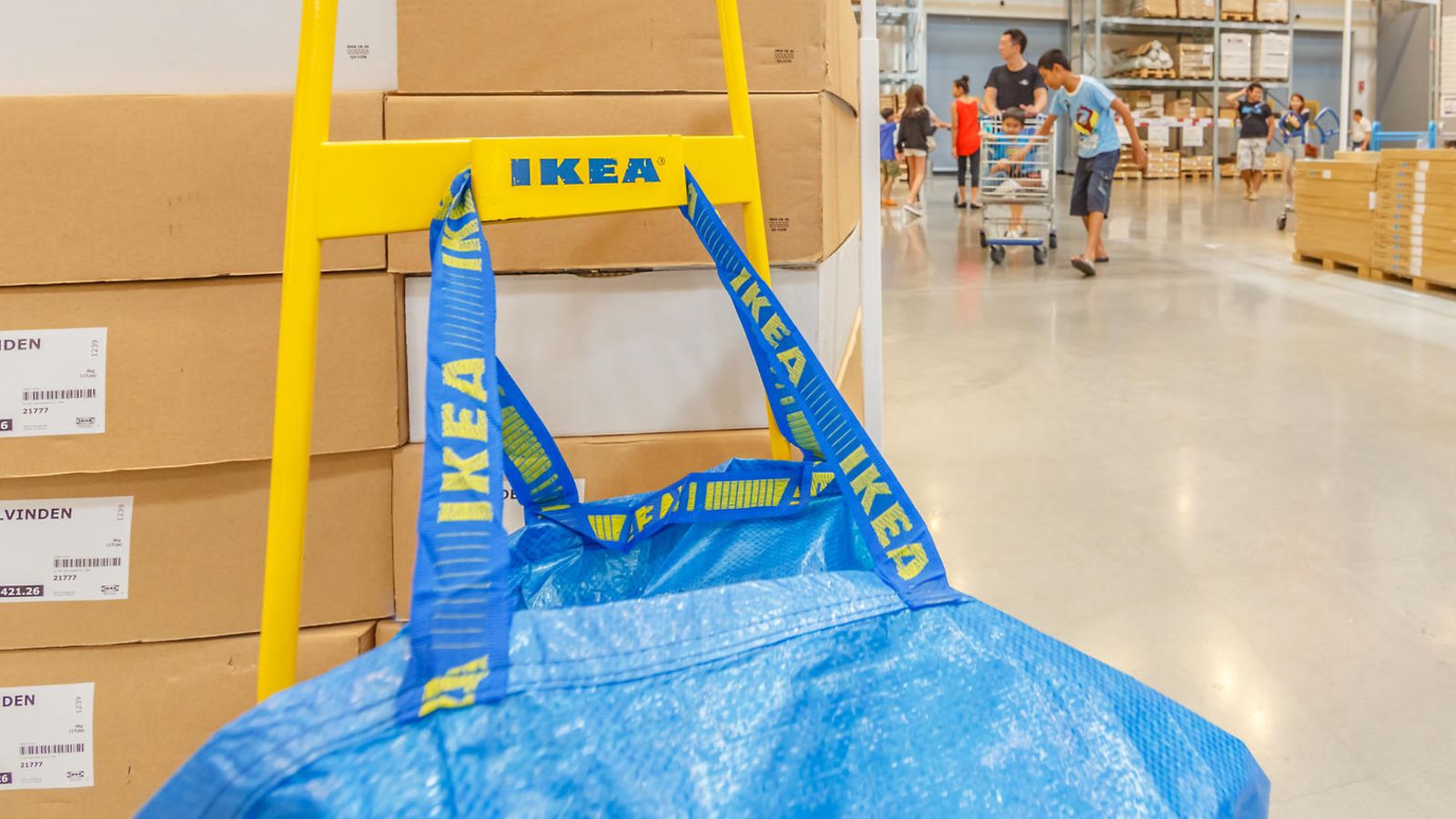 ikeakassisininen