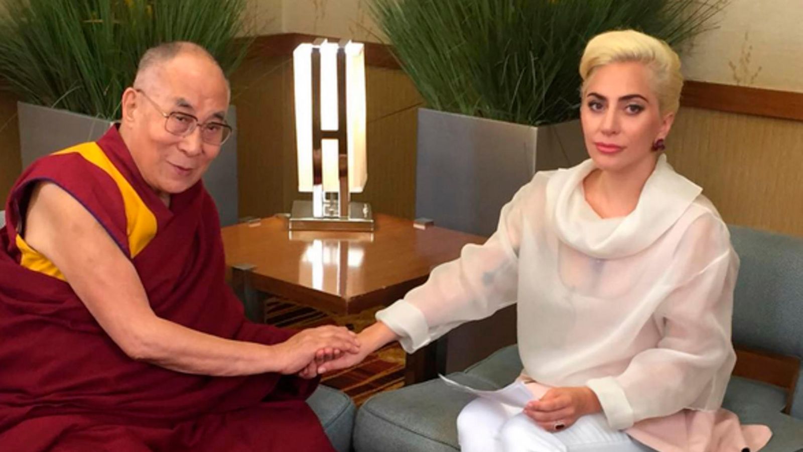 Lady Gaga Dalai Lama