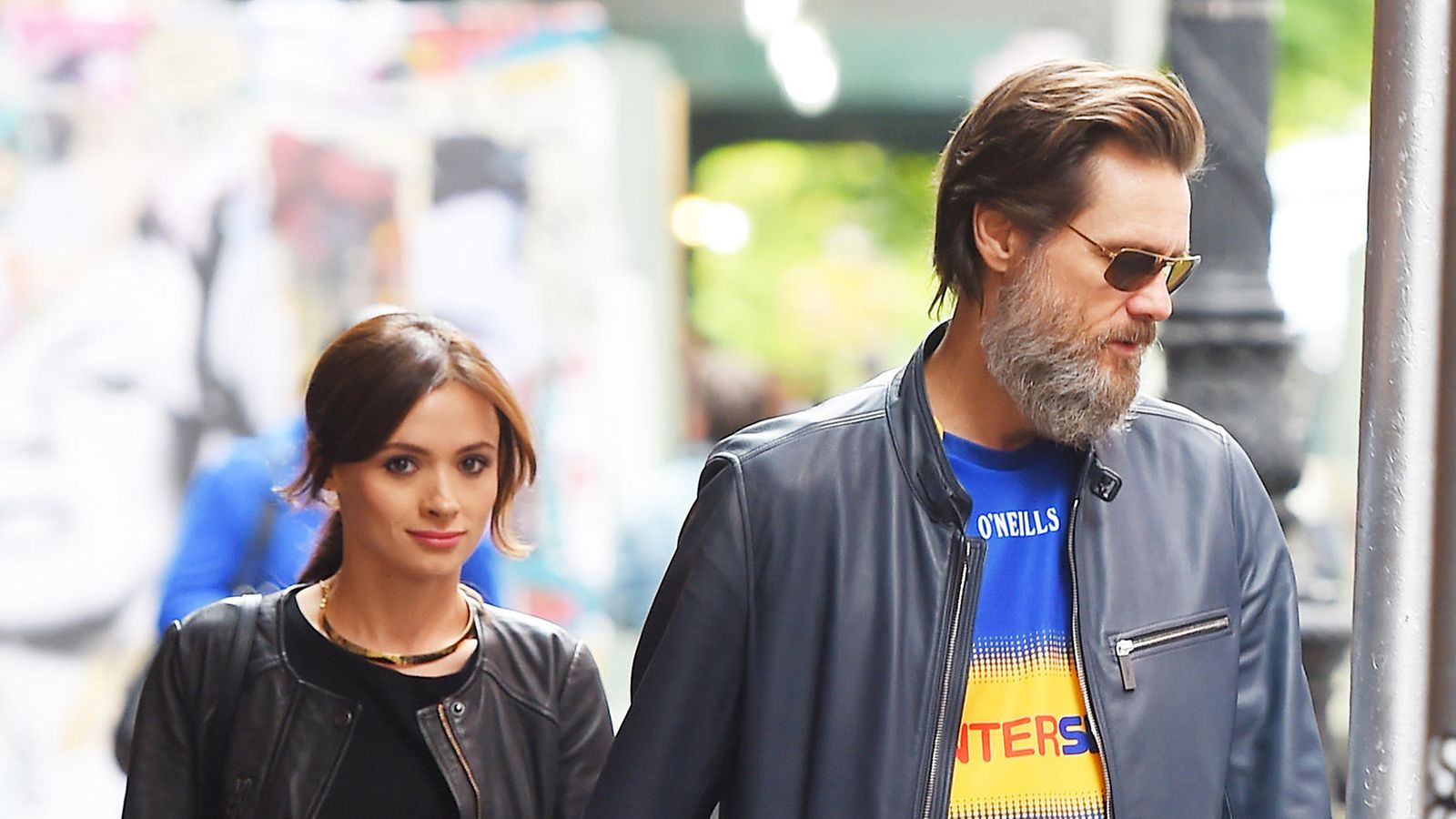 Cathriona White ja Jim Carrey