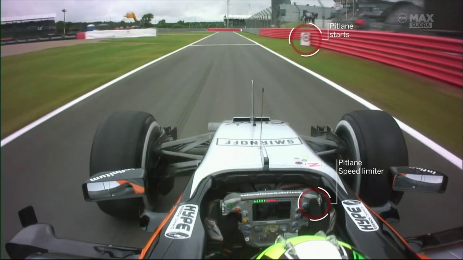 Sergio Perez, ylinopeus, 2016, Silverstone