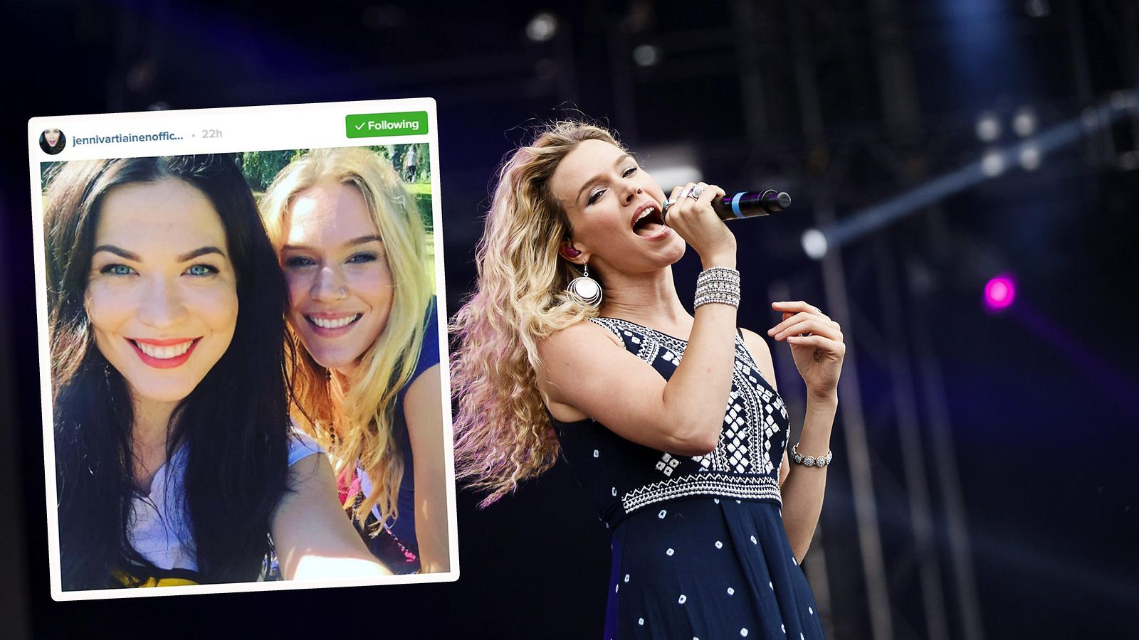 Joss Stone ja Jenni Vartiainen