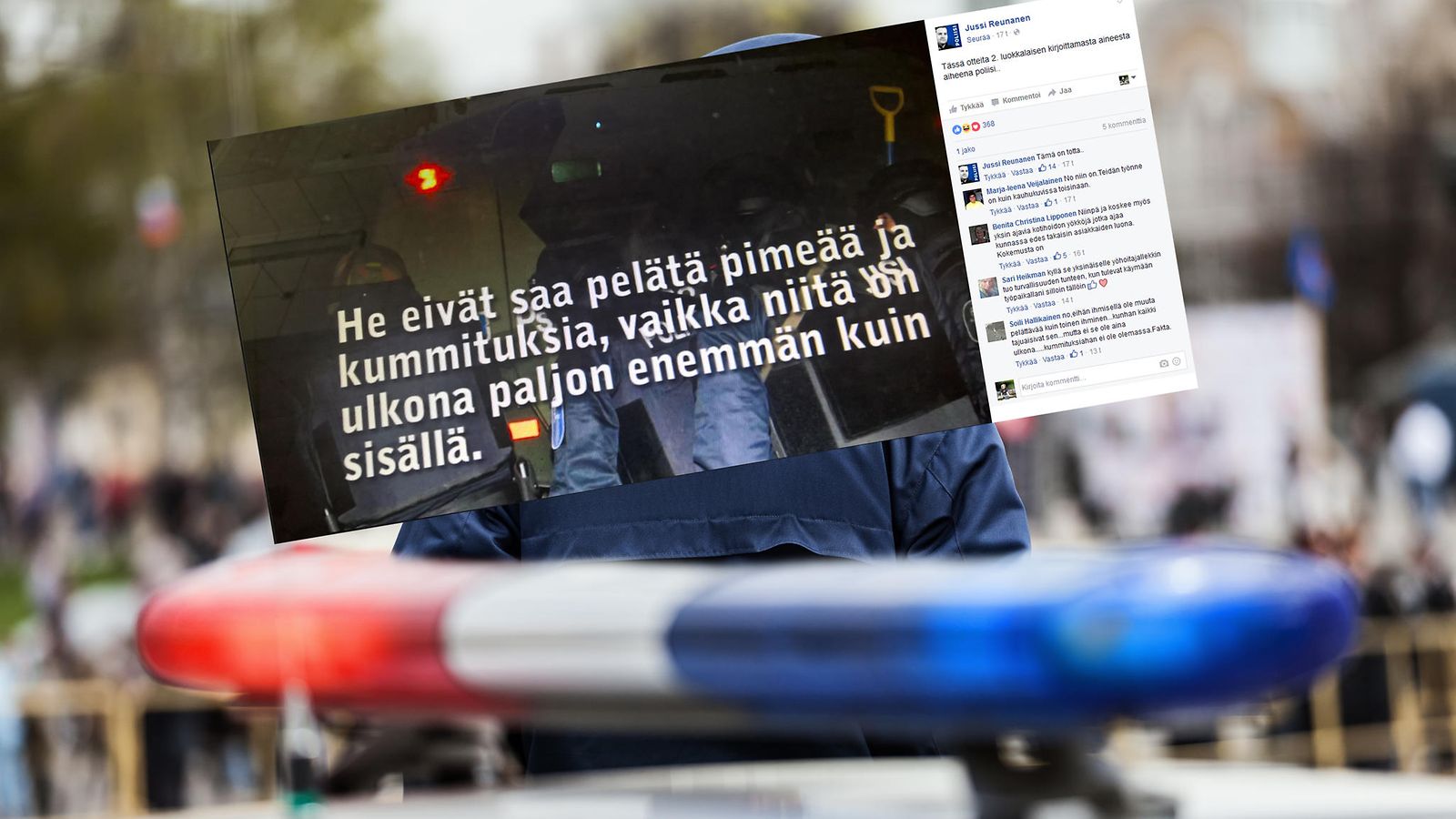 Kuvituskuva, kuvakaappaus Facebookista