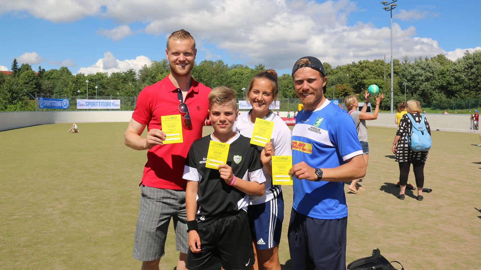 Juho Mäkelä, Antti Sommelo, Panu Autio ja Katarina Naumanen