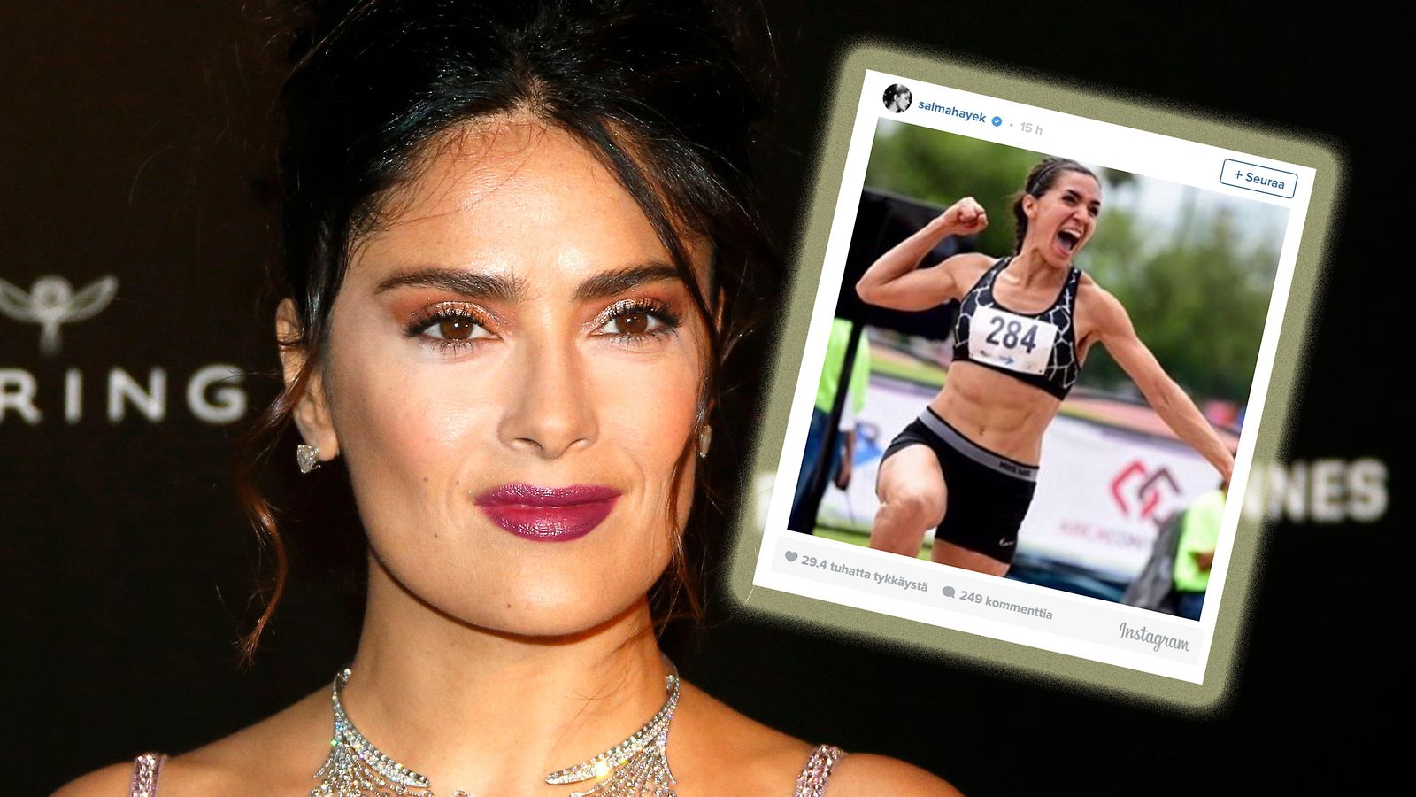 Salma Hayek ja serkku