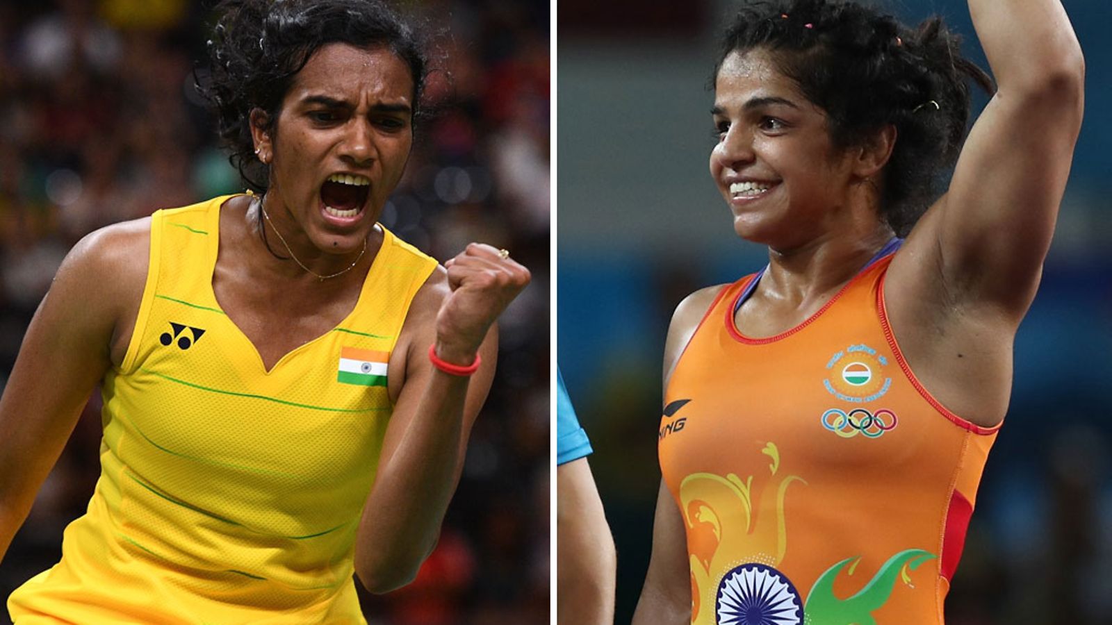 PV Sindhu, Sakshki Malik, 2016