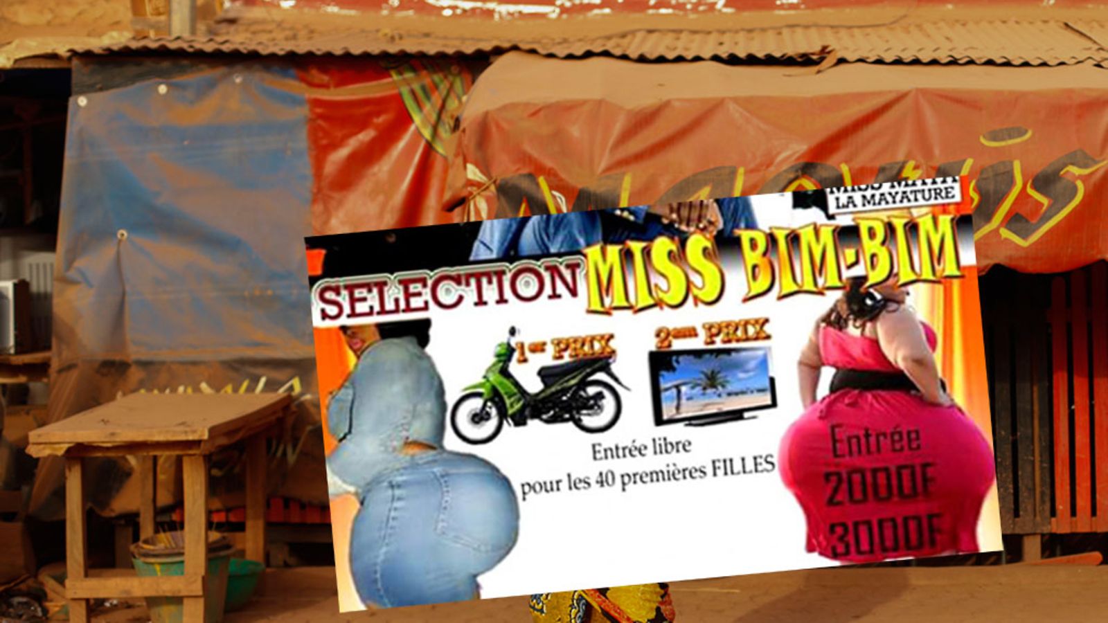 Burkina Fason Big Buttocks -kisa