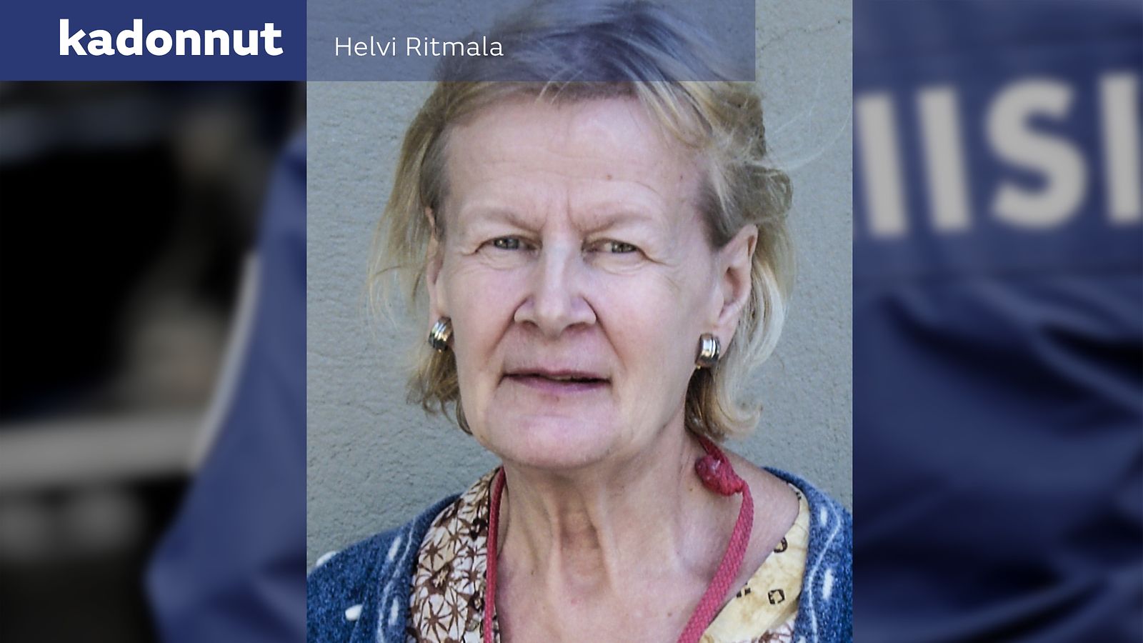 Helvi Ritmala kadonnut