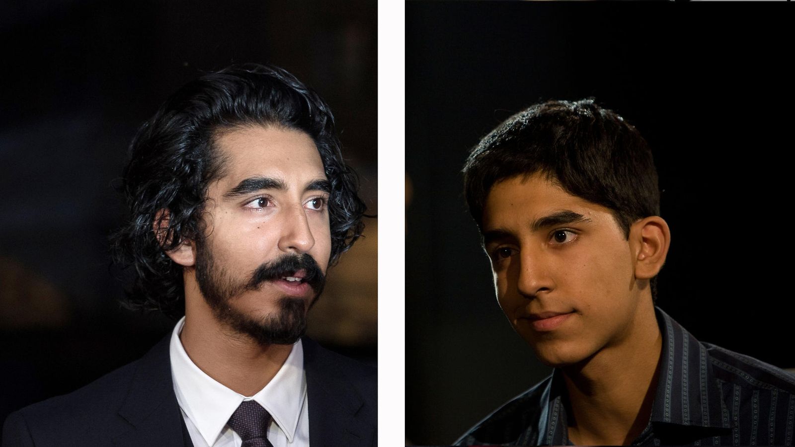 Dev Patel ennen ja nyt