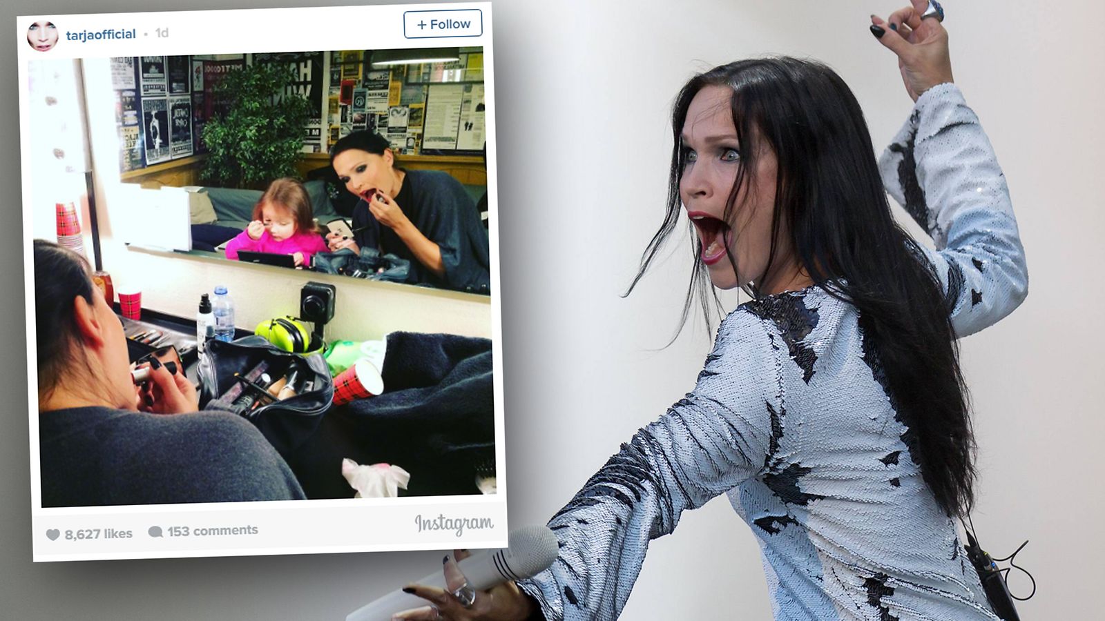 Tarja Turunen tytär insta 22.10.2016