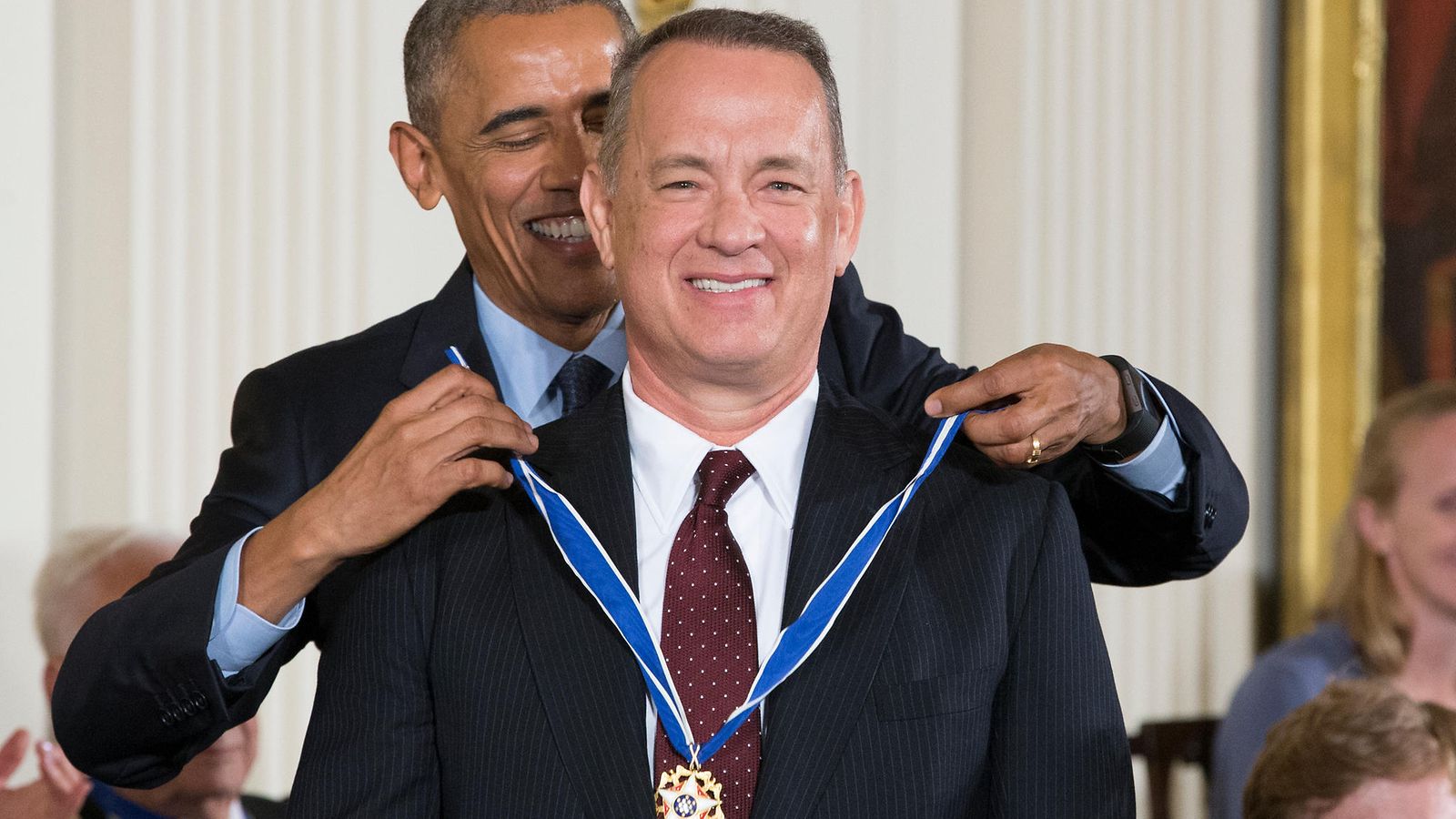 Tom hanks ja Obama