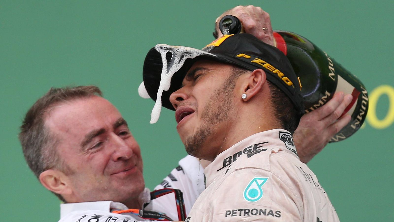 Paddy Lowe Lewis Hamilton 2016