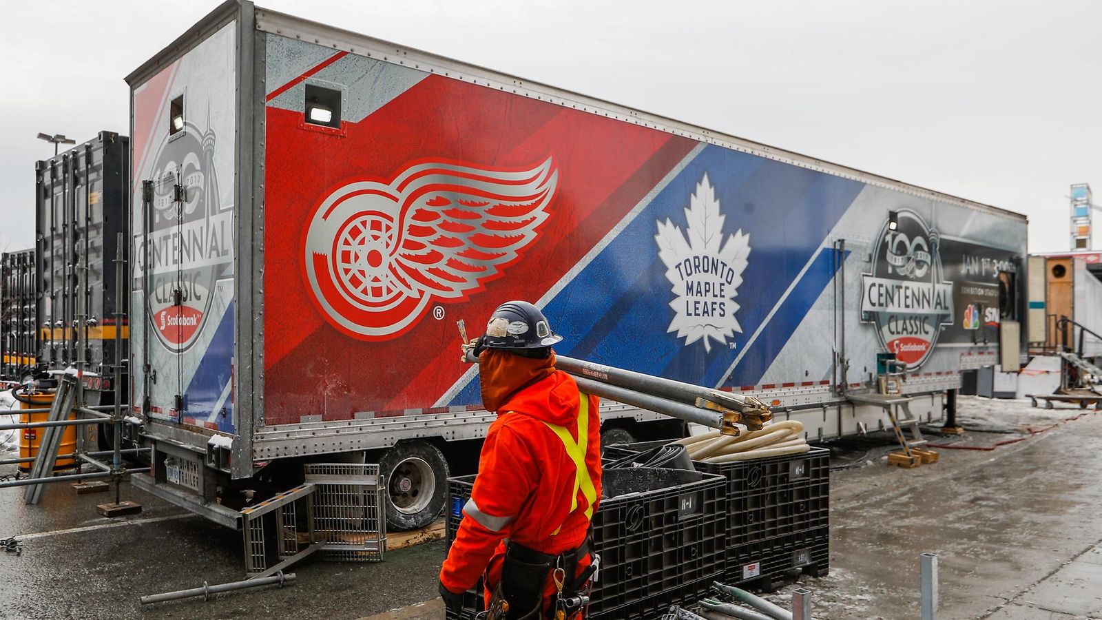 NHL Centennial Classic jääkone