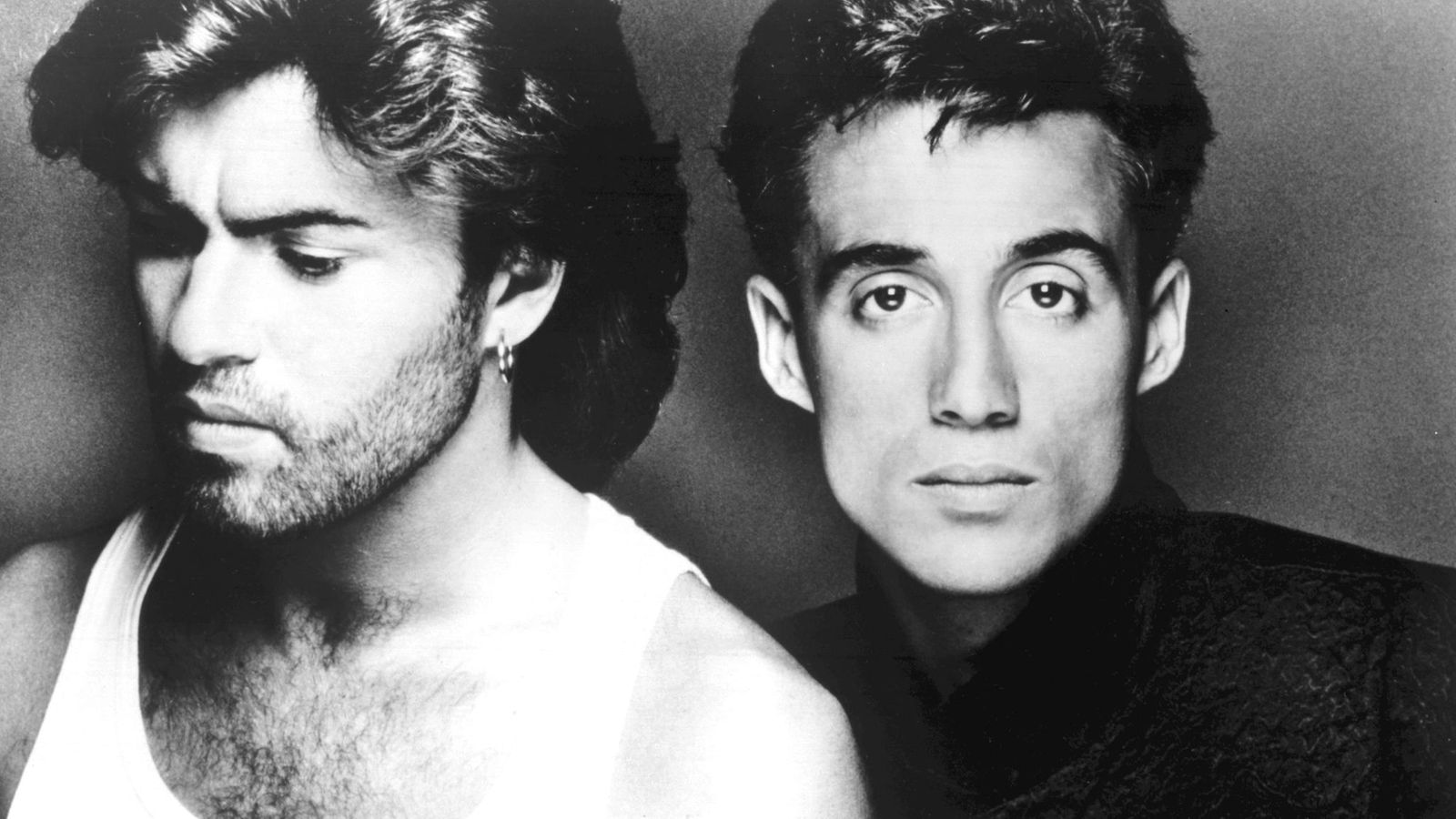 Wham! George Michael ja Andrew Ridgeley vuonna 1986