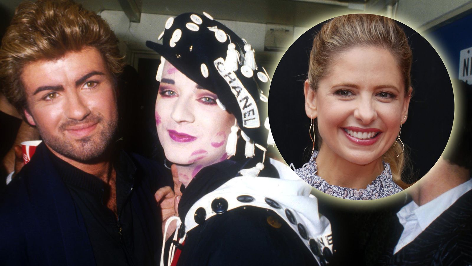 Boy George, George Michael, Saras Michelle Gellar