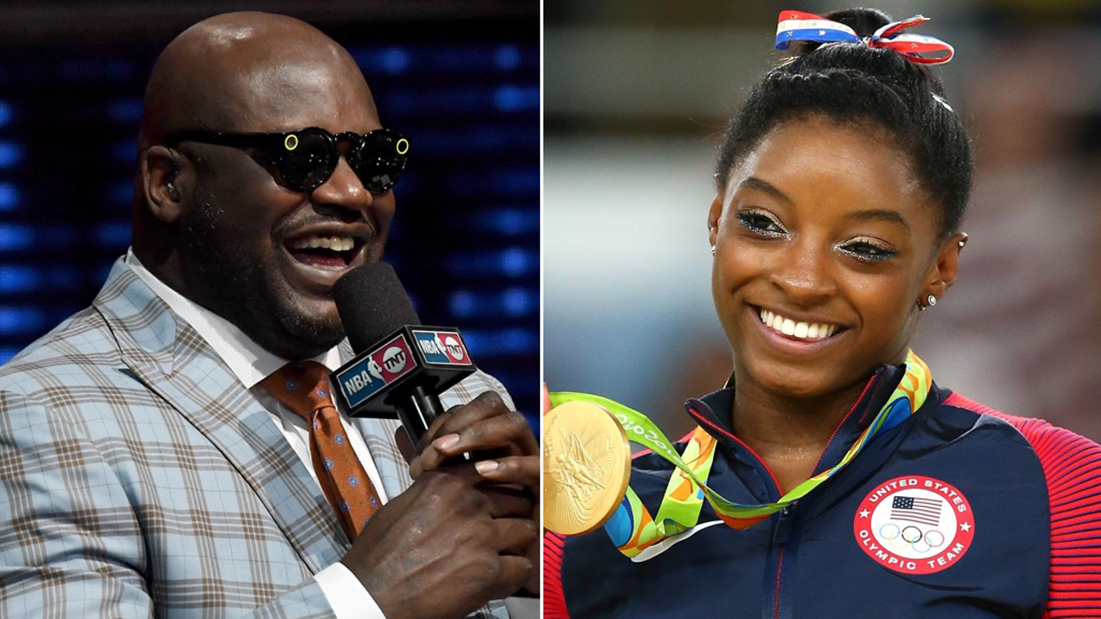 Shaquille O'Neal, Simone Biles