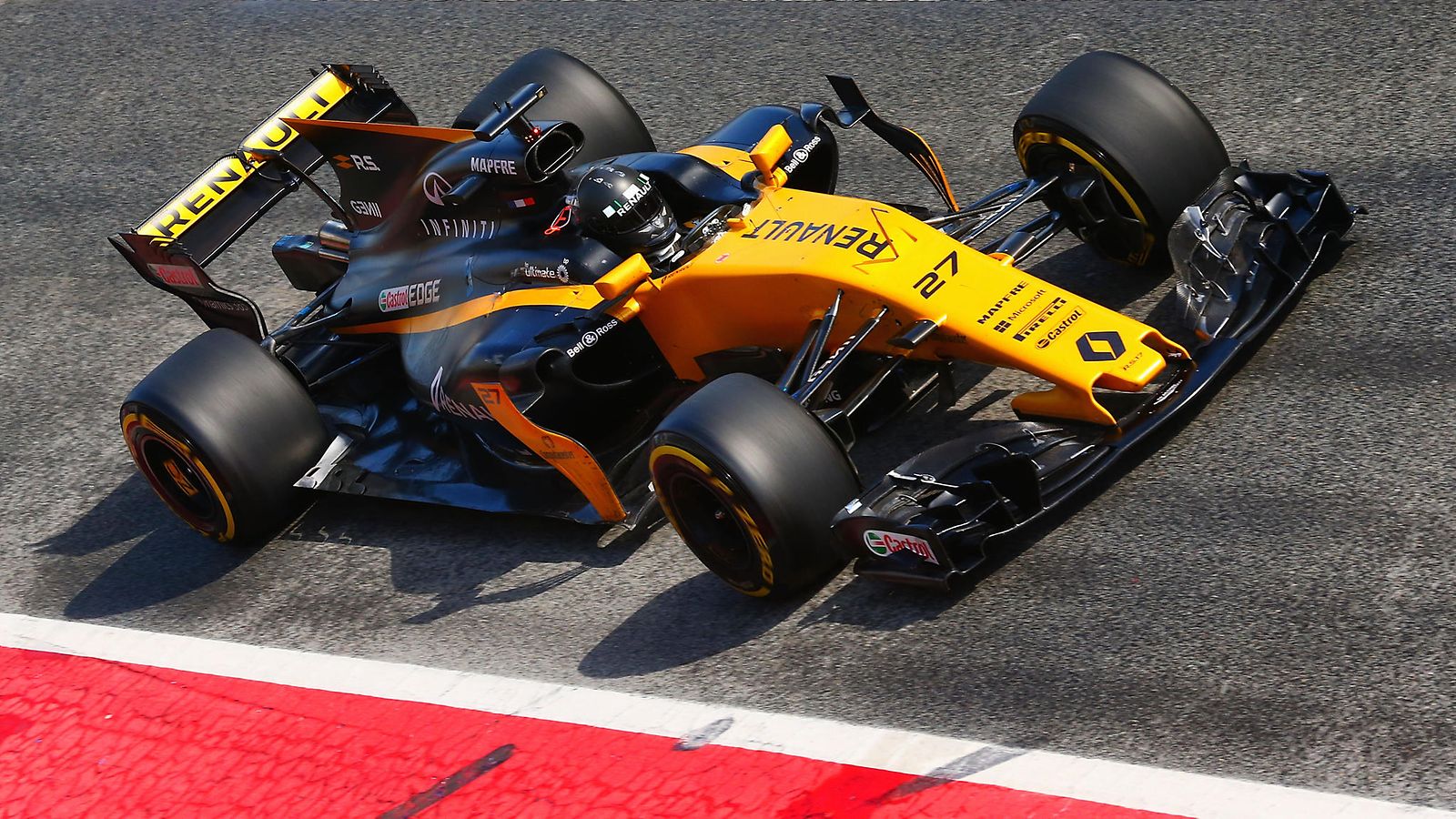 Nico Hulkenberg 2017 Barcelona