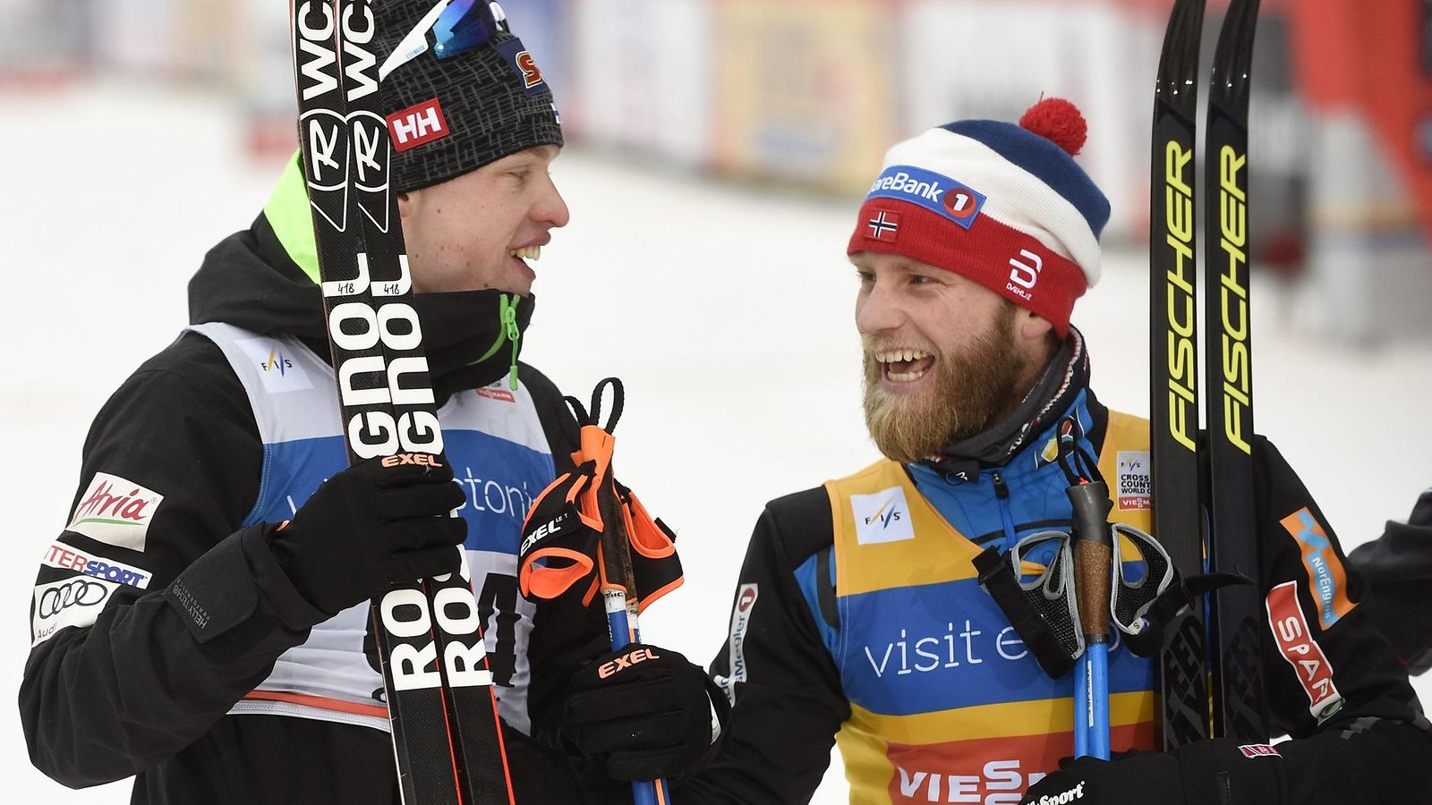 Iivo Niskanen ja Martin Johnsrud Sundby