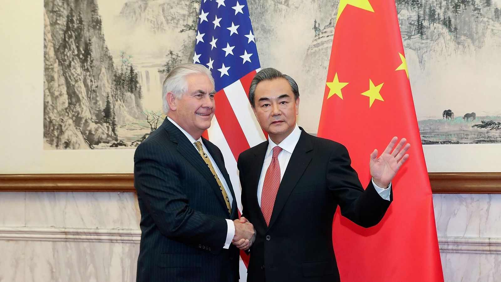 Tillerson Kiinassa