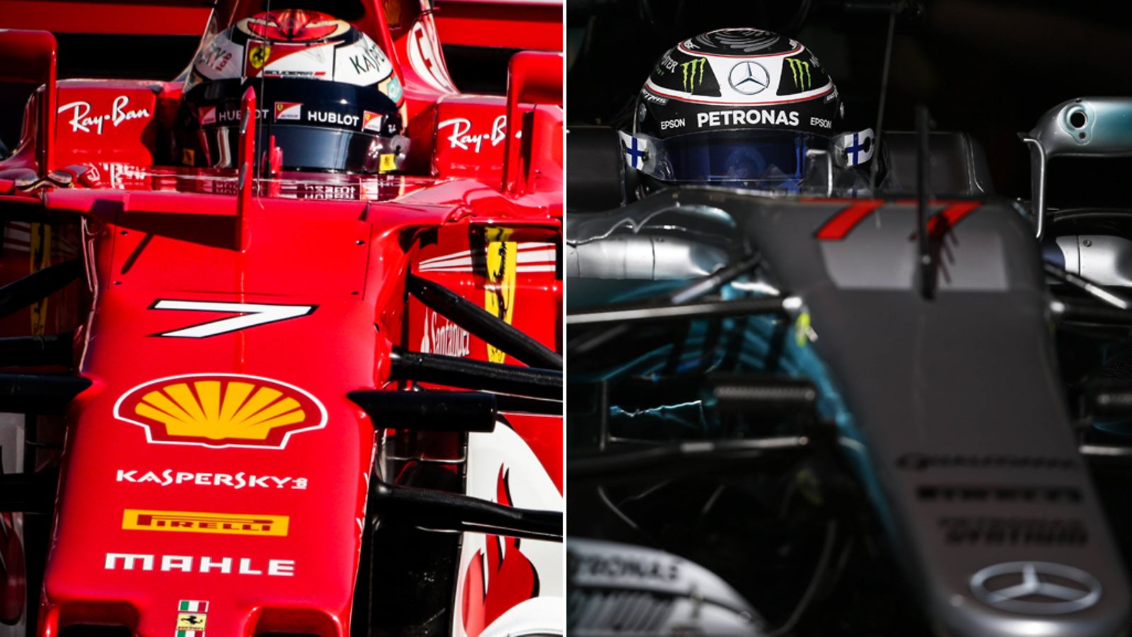 Kimi Räikkönen, Valtteri Bottas 2017