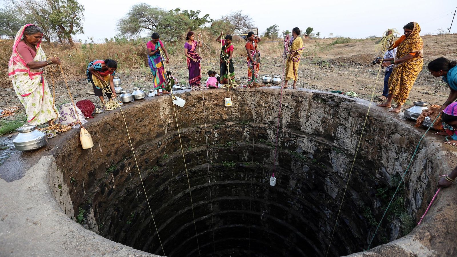 vesipula, Intia, kaivo