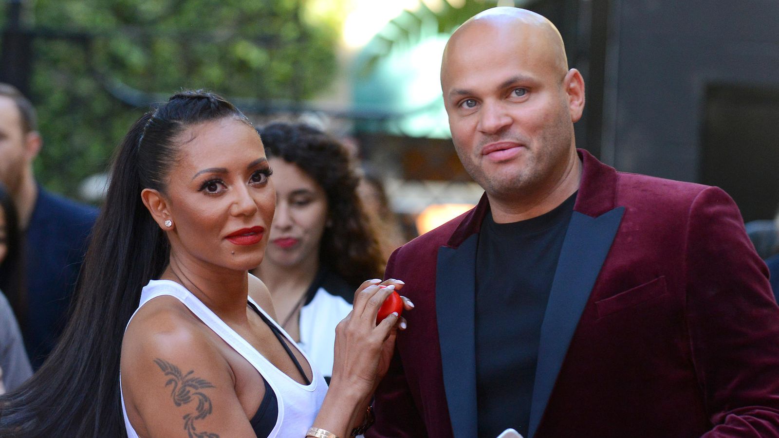 Mel B ja Stephen Belafonte 26.5.2016