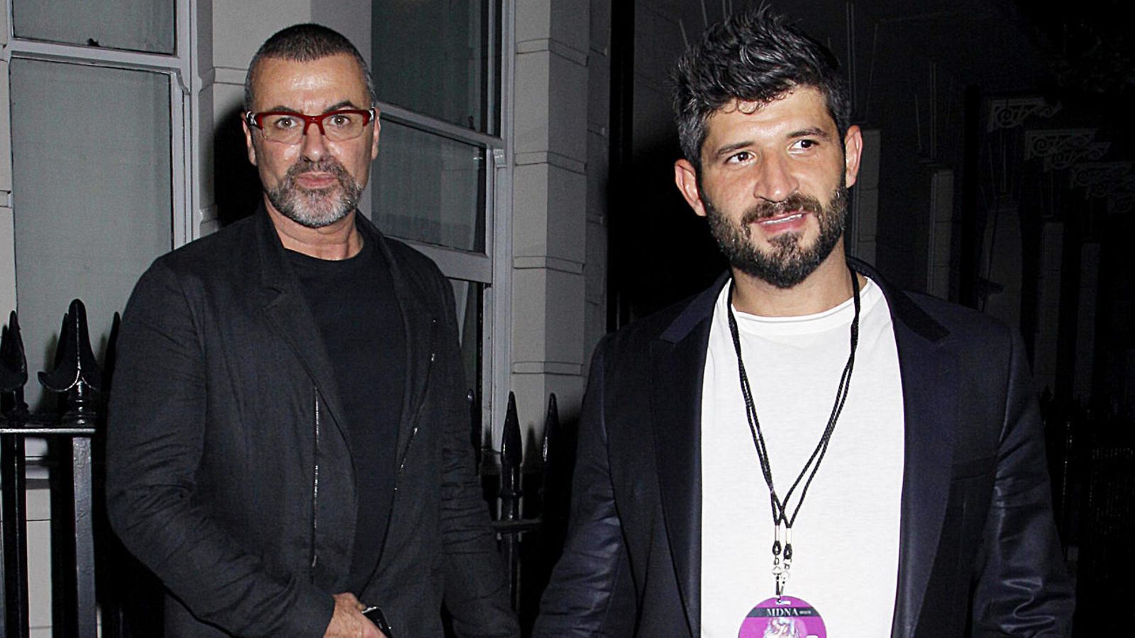 George Michael ja Fadi Fawaz 2012