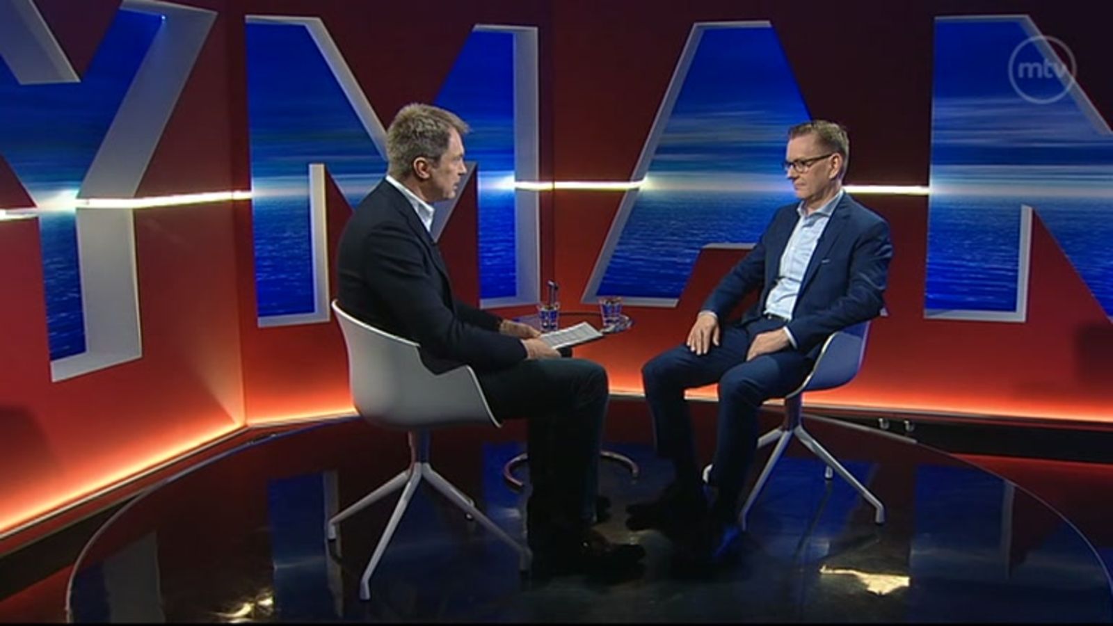 Atte Jääskeläinen Peter Nymanin vieraana