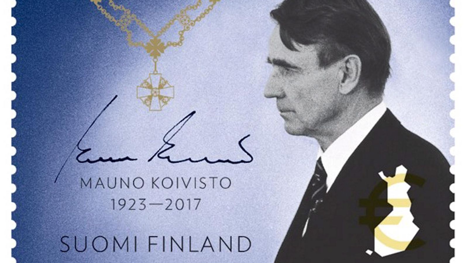 Mauno Koivisto -surupostimerkki