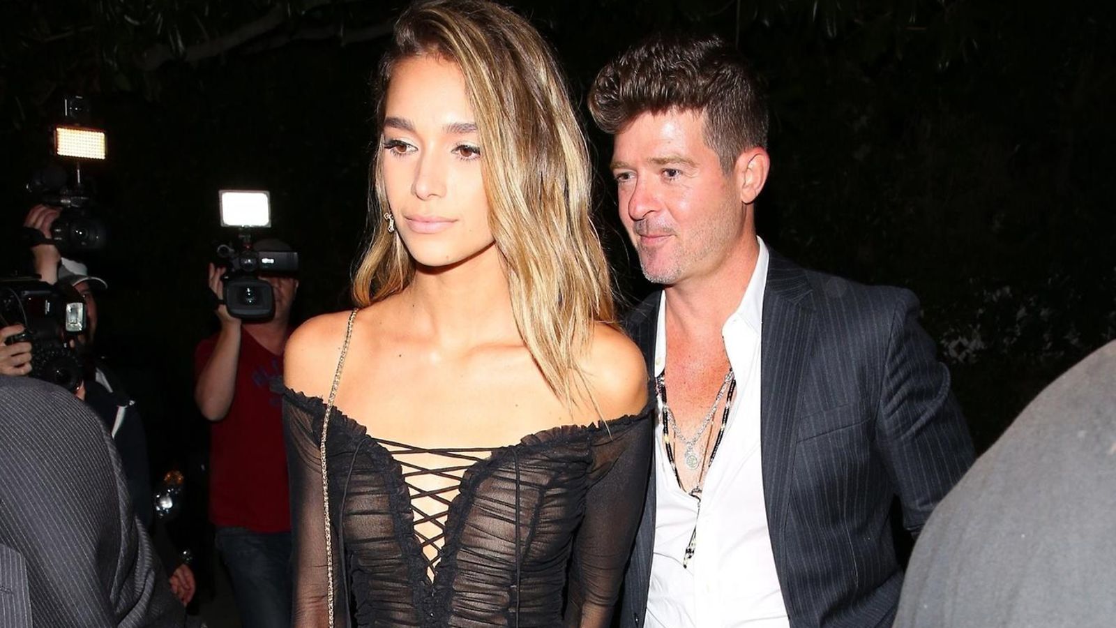 Robin Thicke ja April Love Geary 23.6.2017 1