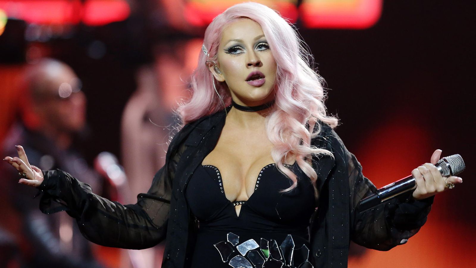 Christina Aguilera joulukuu 2016