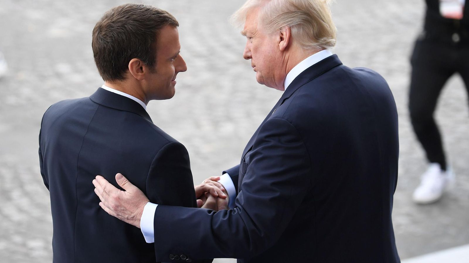 Trump Macron