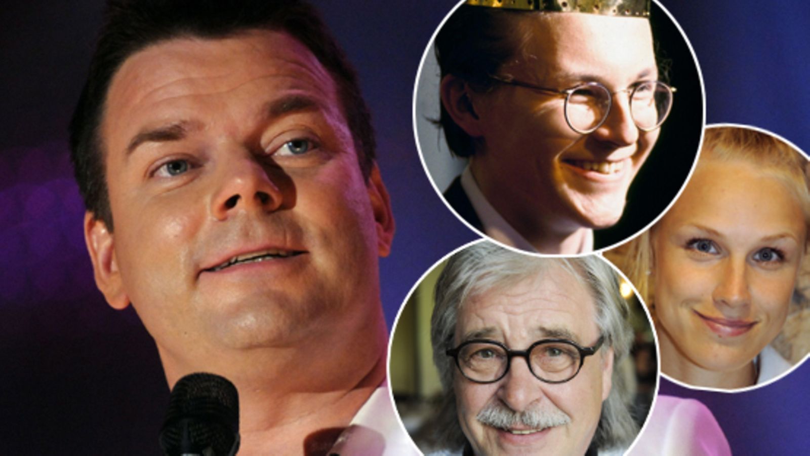 Jari Sillanpää, Sauli Lehtonen, Matti Esko ja Minna Kauppi ovat olleet hirvikolarissa.