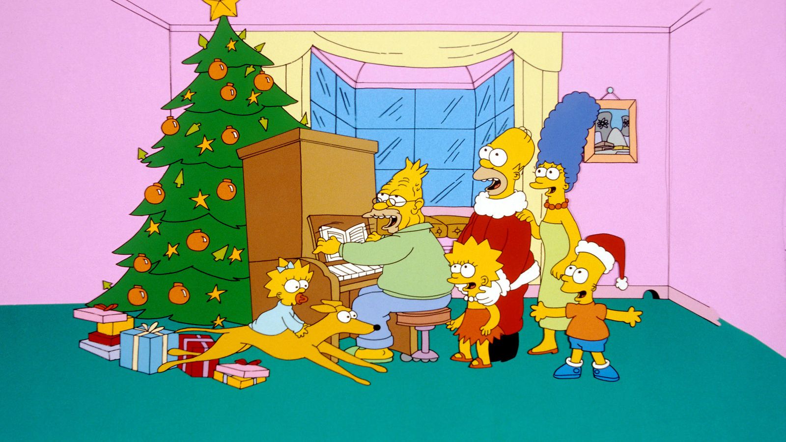 Simpsonit, pilottijakso "Simpsons roasting on an open fire".