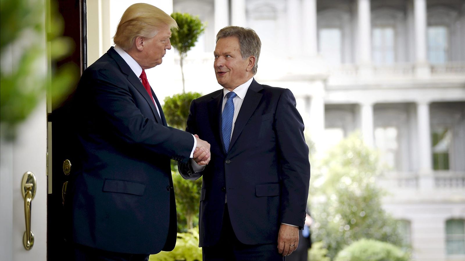 Trump, Niinistö tapaaminen 6