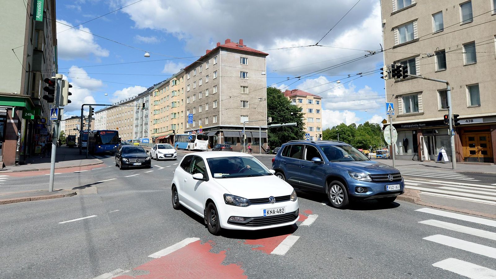 helsinki liikenne mannerheimintie