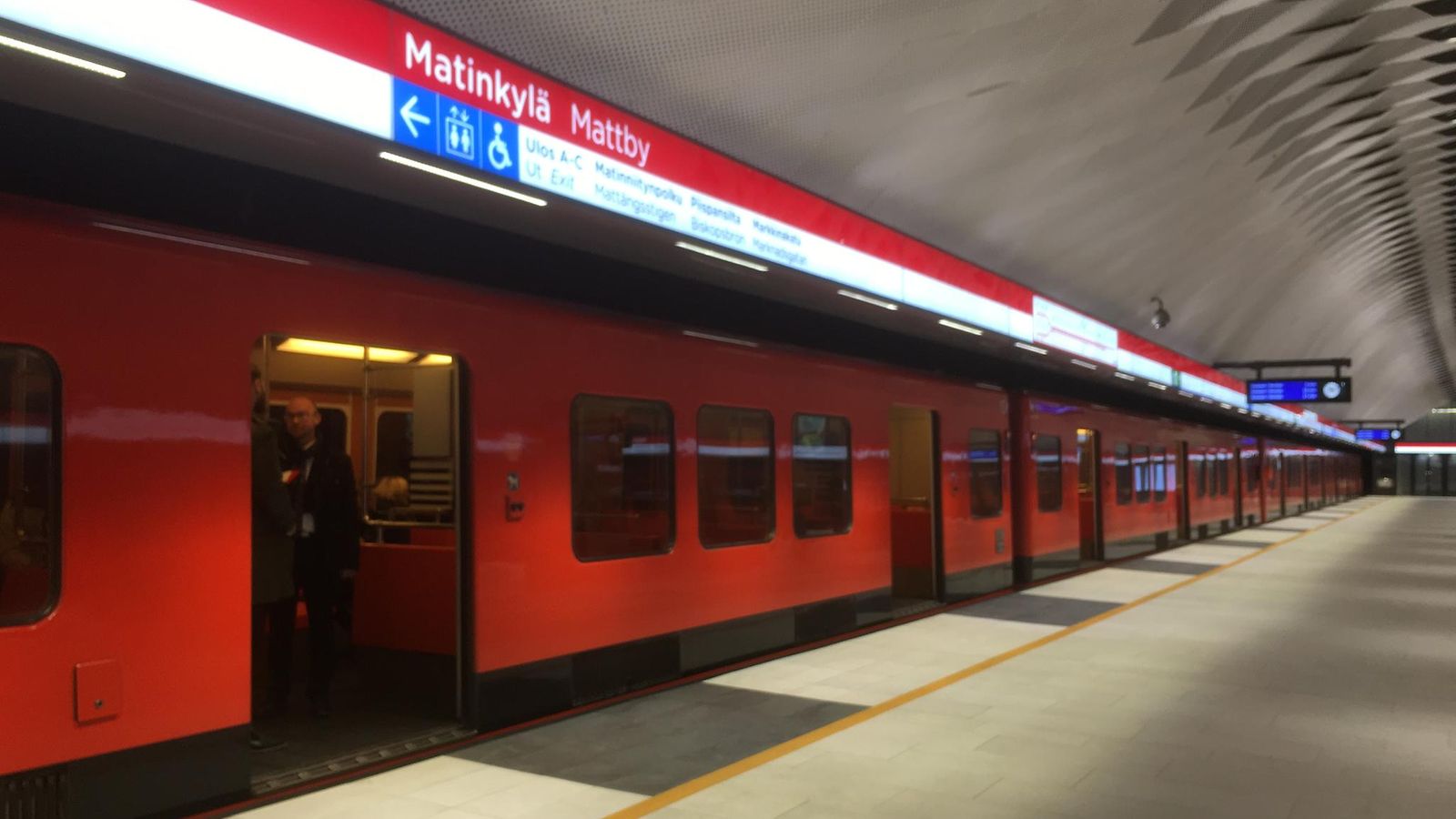 Länsimetro, Matinkylä, metro