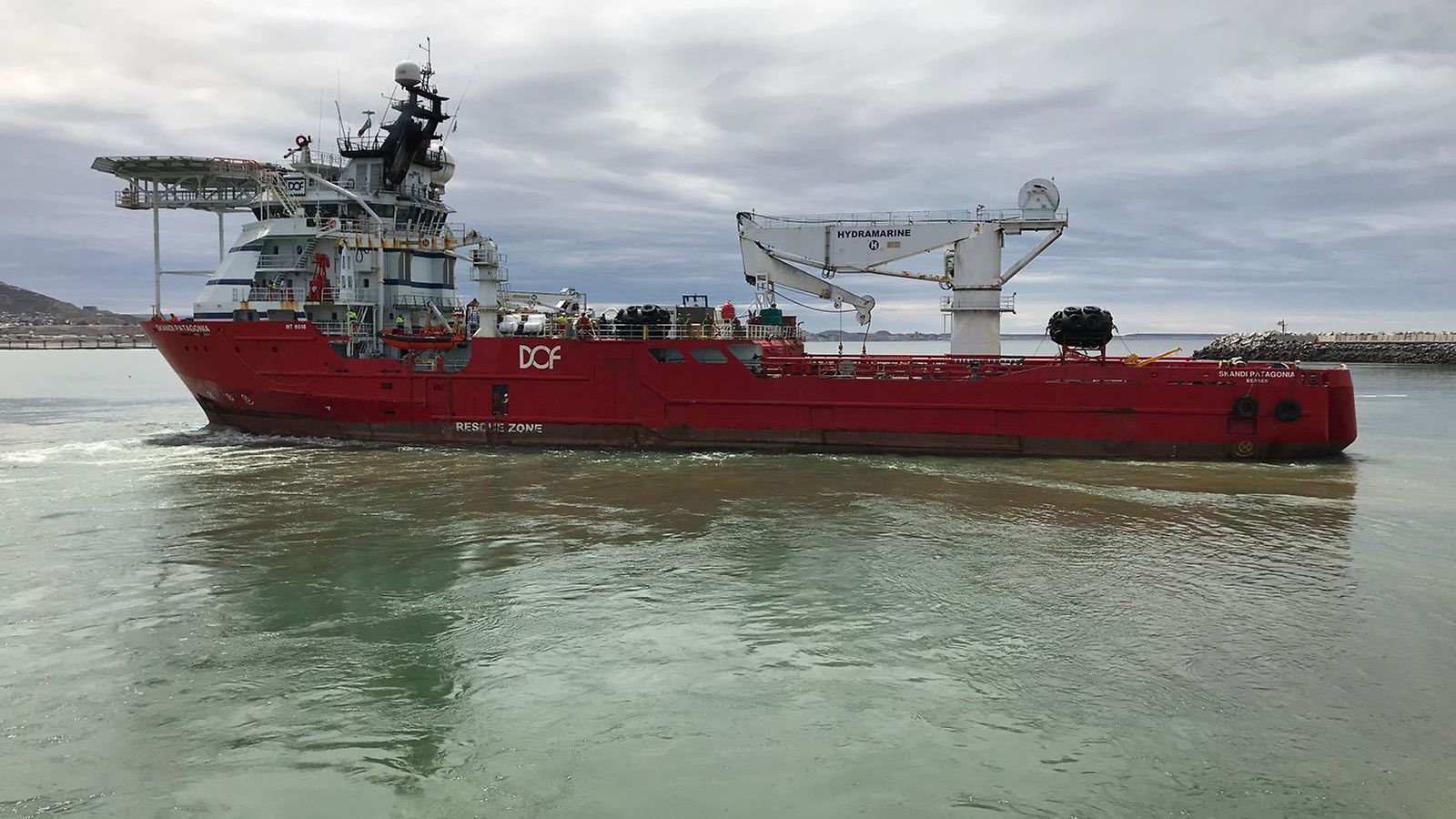 Norjalainen öljytankkeri Scandi Patagonia osallistuu Ara san Juan -sukellusveneen etsintöihin.