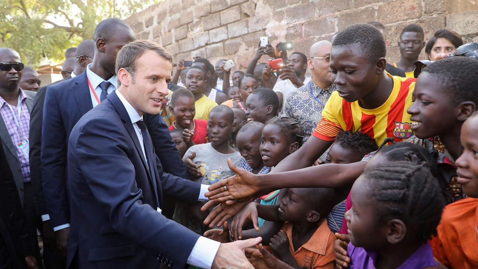 Emmanuel Macron Burkina Fasossa 28.11.2017