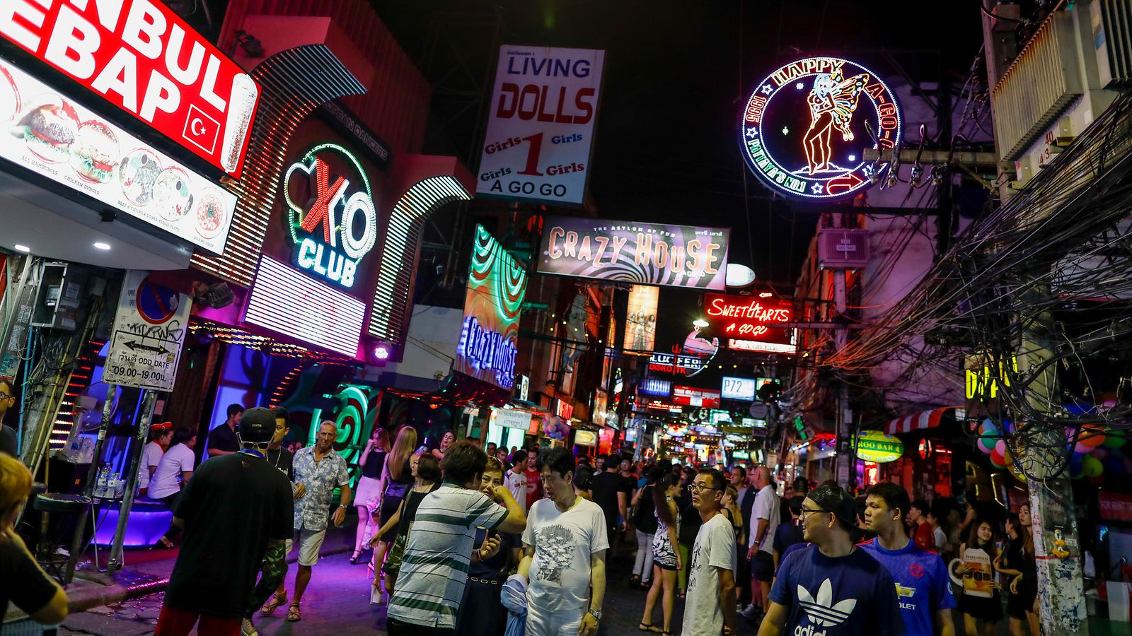 EPA Pattaya Thaimaa kuvituskuvaa