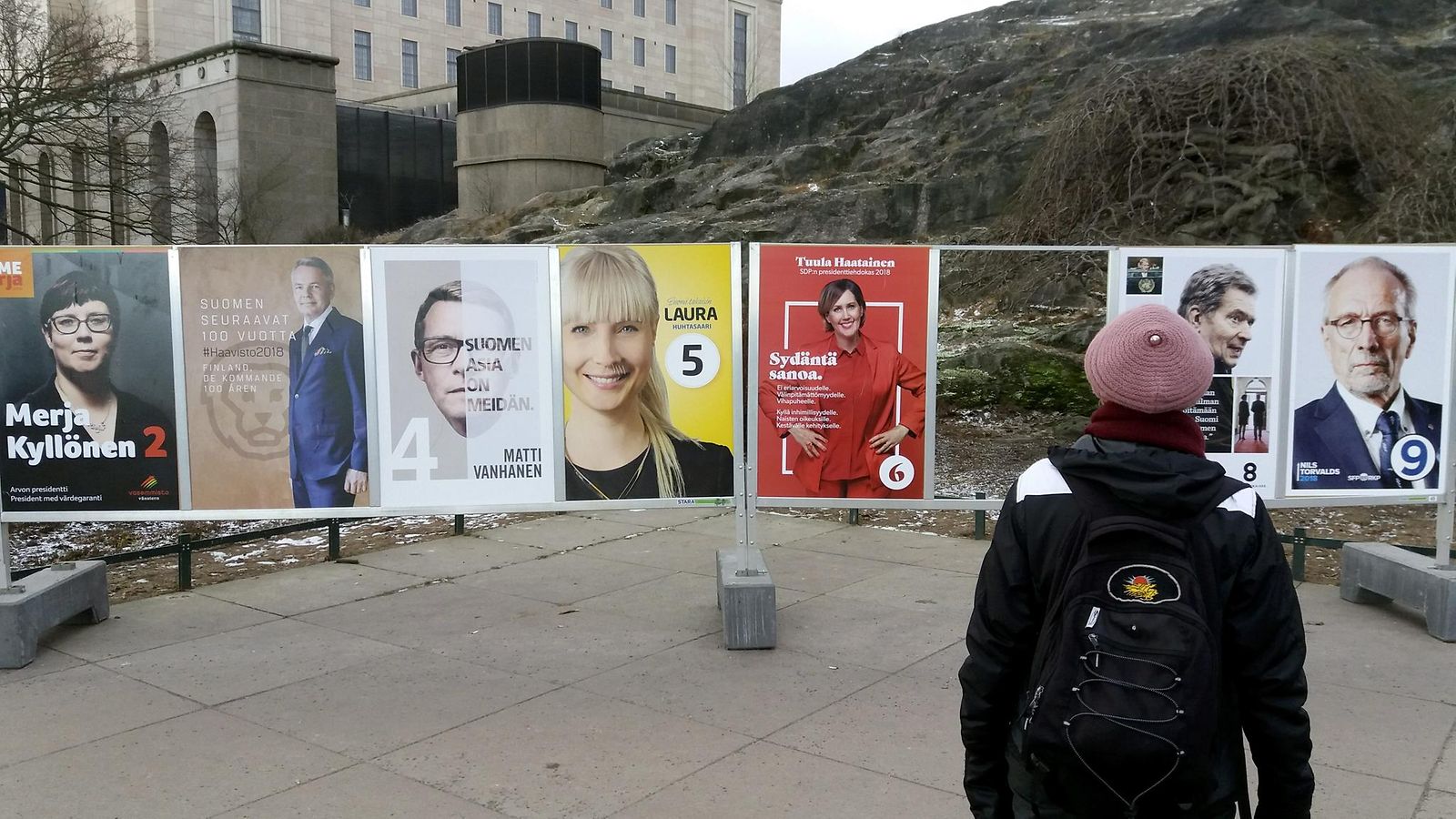 vaalit presidentinvaalit vaalijulisteet äänestäjä äänestys