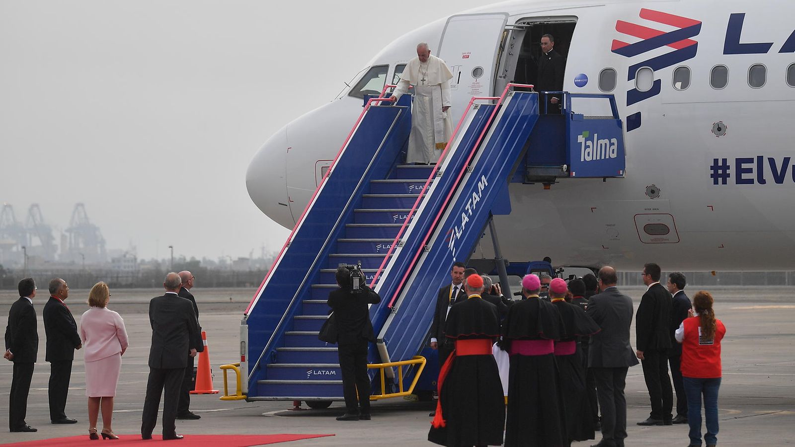 Paavi Franciscus Chilessä