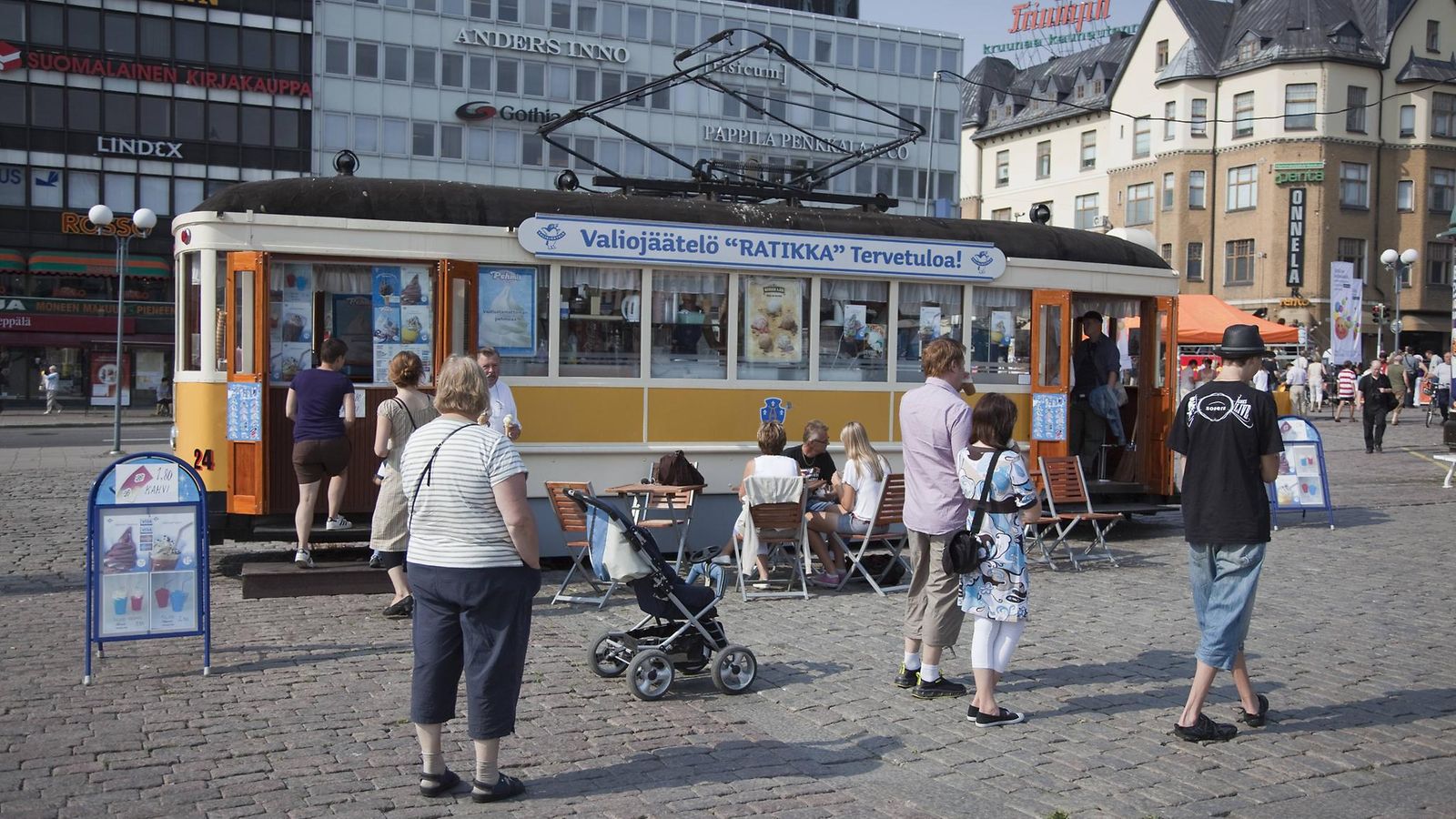 AOP Turku kauppatori raitiovaunu