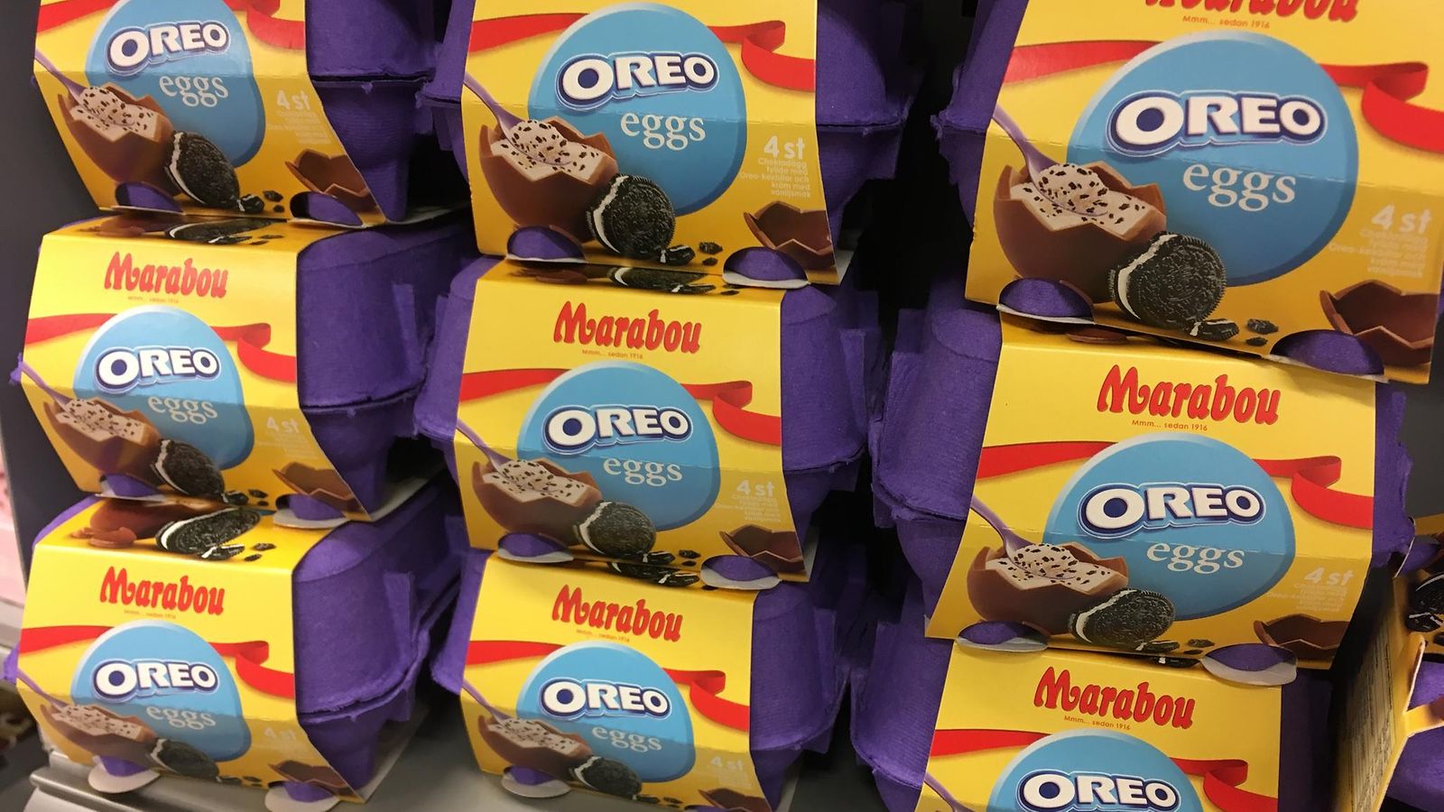 marabou oreo eggs