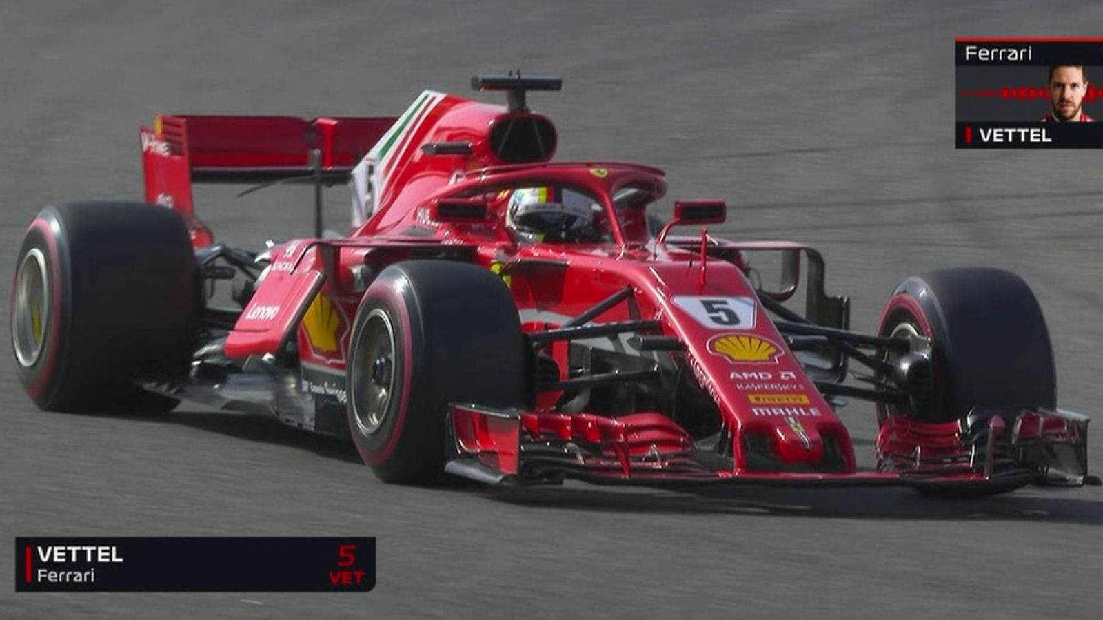Sebastian Vettel, 2018, F1