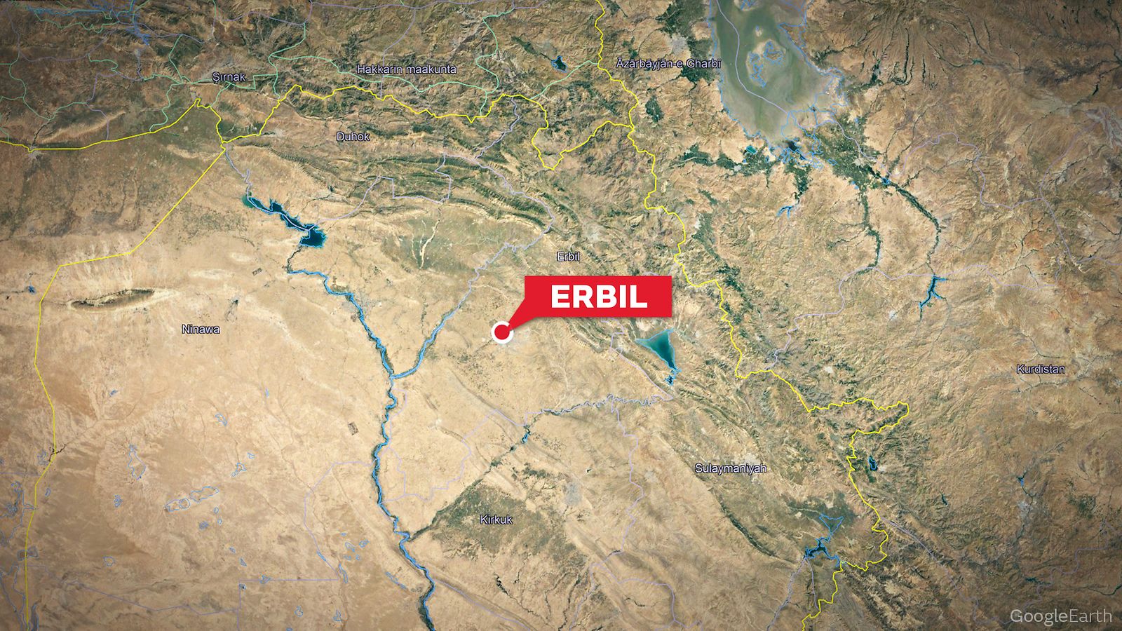 erbil kartta