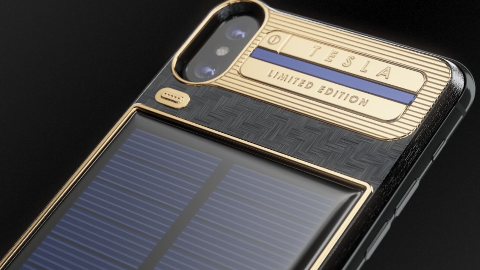Caviar iPhone X Tesla