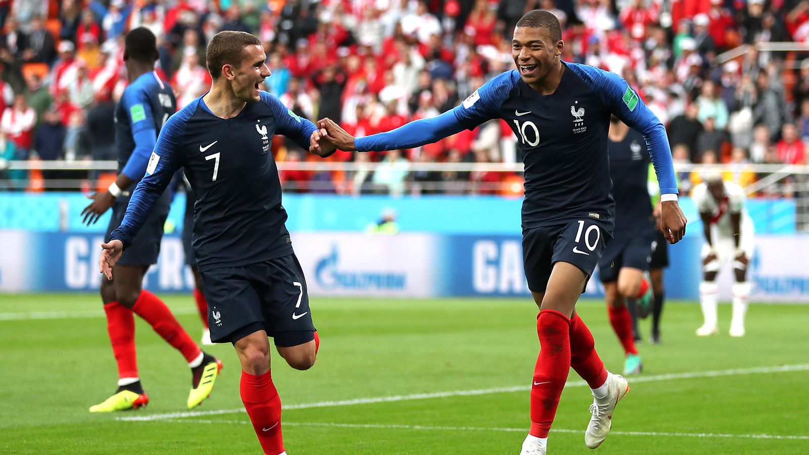 Griezmann, Mbappe