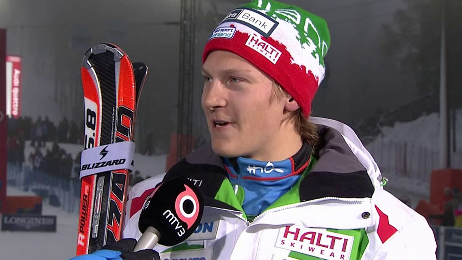 Santeri Paloniemi Levillä.