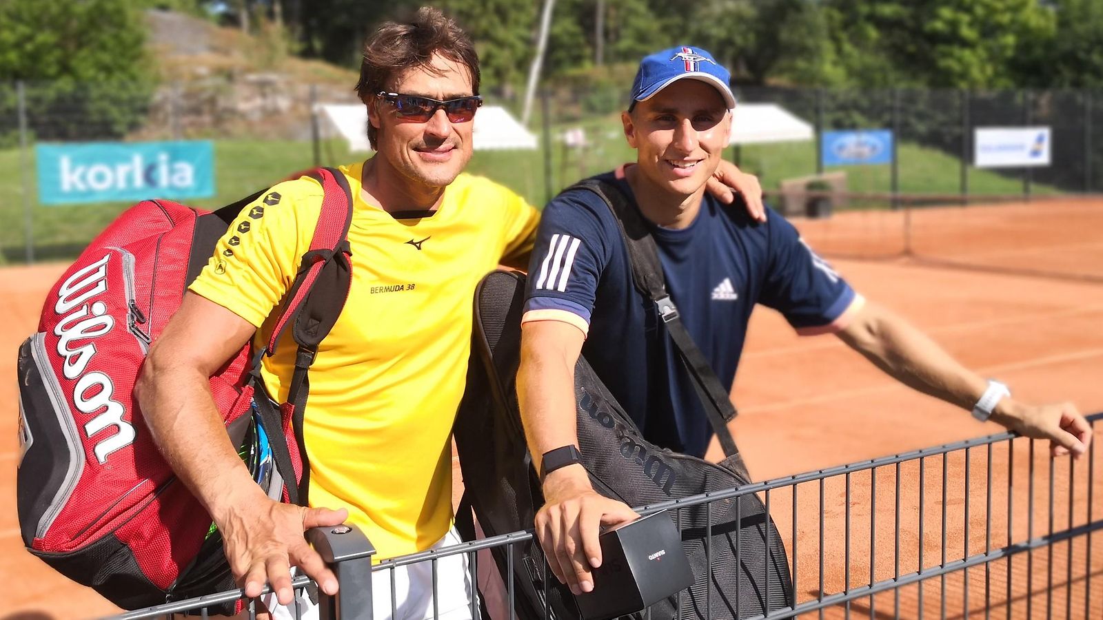 Valtteri Filppula ja Teemu Selänne